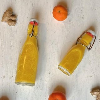 Ingwer-Clementinen-Shot