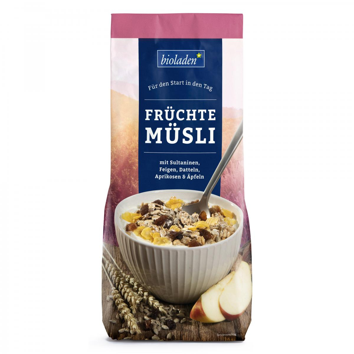 b* Früchte Müsli 750g
