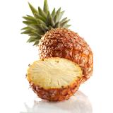Ananas halbe Frucht