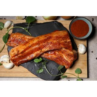 Grillscheiben vom Schweinebauch
