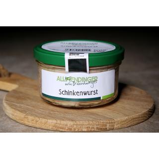 Schinkenwurst 160g Glas