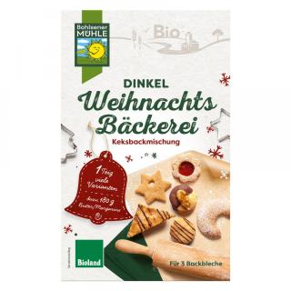 Dinkel Weihnachtsbäckerei Keksbackmischung 450g BOL