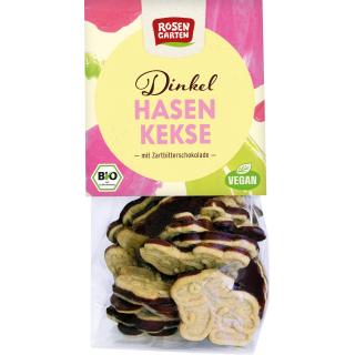 Dinkel Osterhasen Kekse Zartbitter 125g ROS