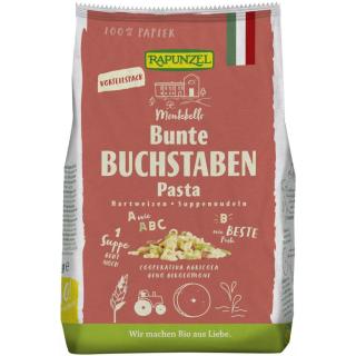 Buchstaben Suppennudeln Semola bunt 500g RAP