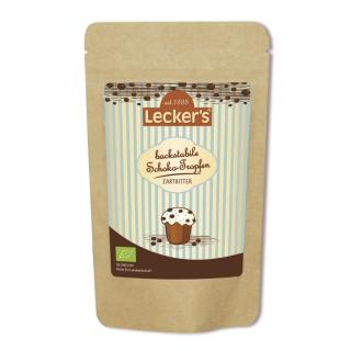 Schoko-Tropfen backstabil Zartbitter 100g LEK