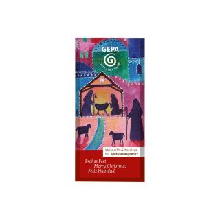 Weihnachtsschokolade Vollmilch 40g GEP