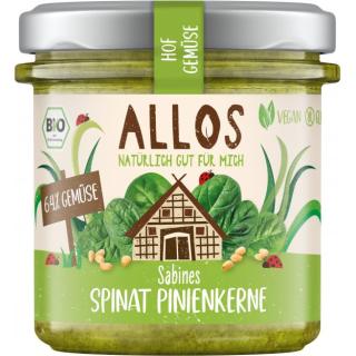 Hofgemüse Spinat Pinienkerne 135g ALO