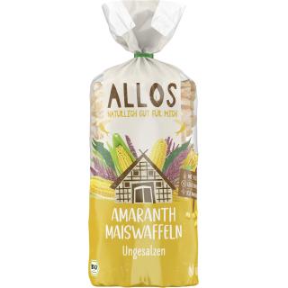 Amaranth-Maiswaffeln ohne Salz 100g ALO