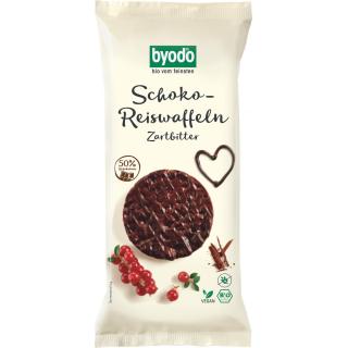 Schoko Disk Zartbitter Reiswaffel 65g BYO