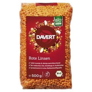 Rote Linsen 500g DAV