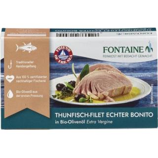 Thunfisch hell in Olivenöl 120g FON