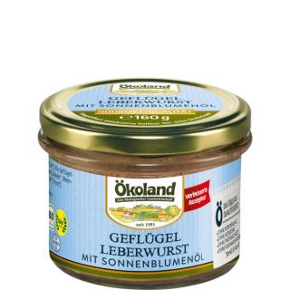 Geflügel Leberwurst Gourmet Qualität im Glas 160g ÖKL