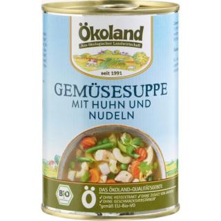 Gemüsesuppe mit Huhn 400g ÖKL