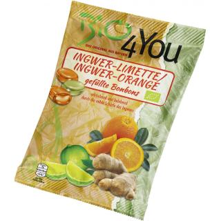 Ingwer Limette und Ingwer Orange Bonbons 75g