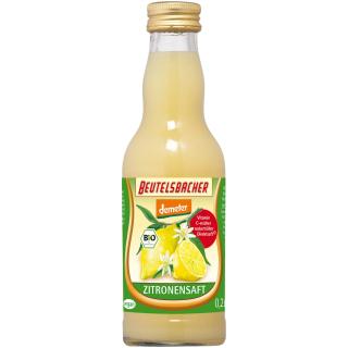 Zitronensaft 0,2 l  BEU