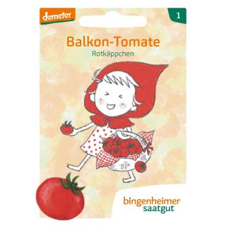 Saatgut Balkon-Tomate "Rotkäppchen"