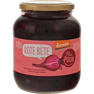 Rote Bete geschnitten im Glas 680g NPU