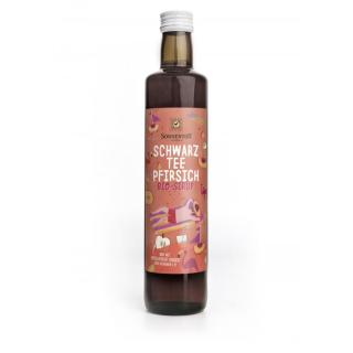 Schwarztee Pfirsich Eistee Sirup 0,5l STN