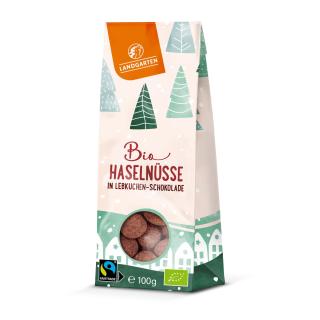 Haselnüsse in Lebkuchen Schokolade 100g LAG