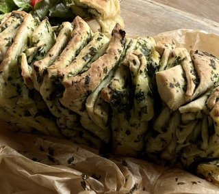Bärlauch-Zupfbrot
