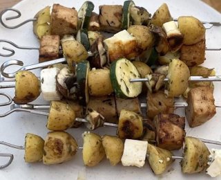 Gemüse-Grillspieße