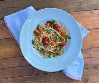 Pasta mit frischem Tomaten-Pesto