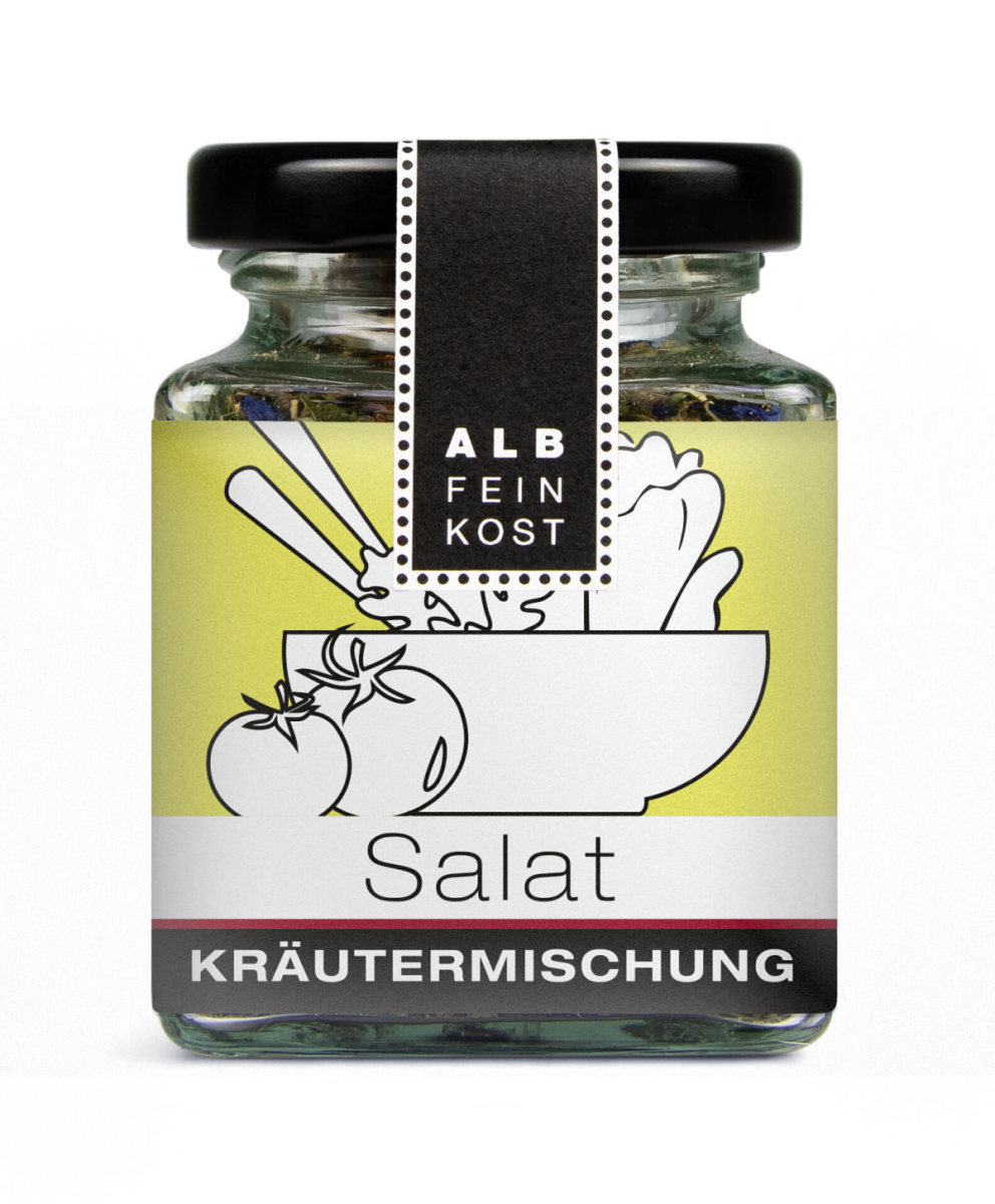 Kräutermischung Salatkräuter 15g Glas AFK
