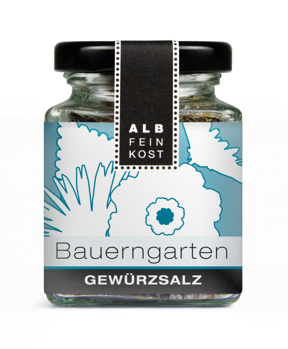 Gewürzsalz Bauerngarten 70g Glas AFK