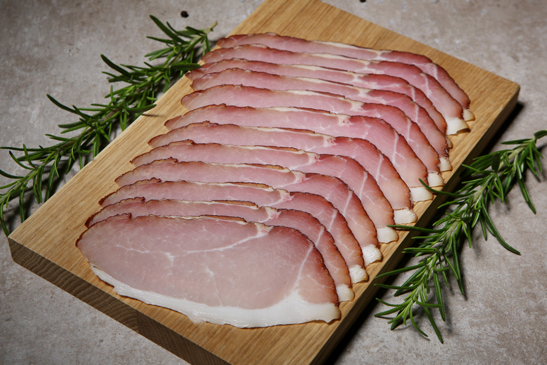 Sonnenbühler Hüttenspeck, geschnitten (ca. 100g)