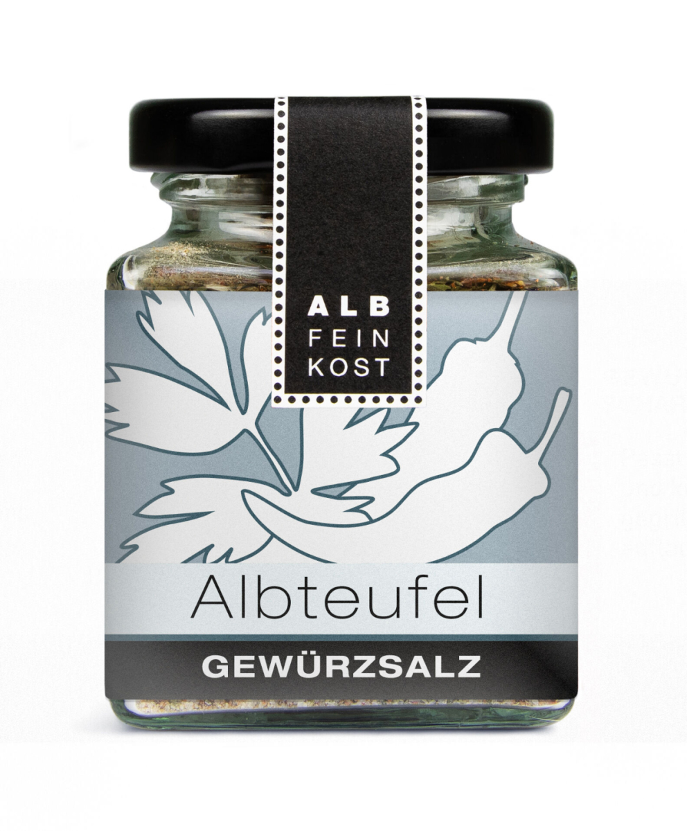 Gewürzsalz Albteufel 80g Glas AFK