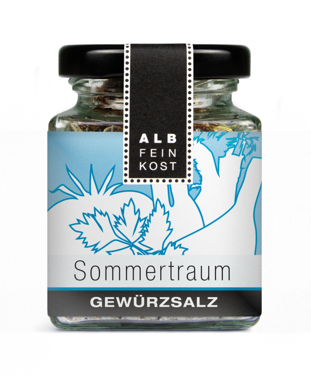 Gewürzsalz Sommertraum 80g Glas
