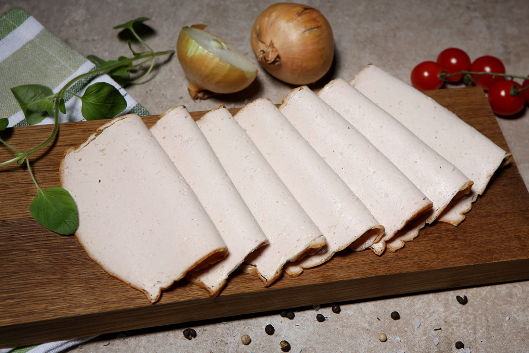 Putenfleischkäse geschnitten 100g