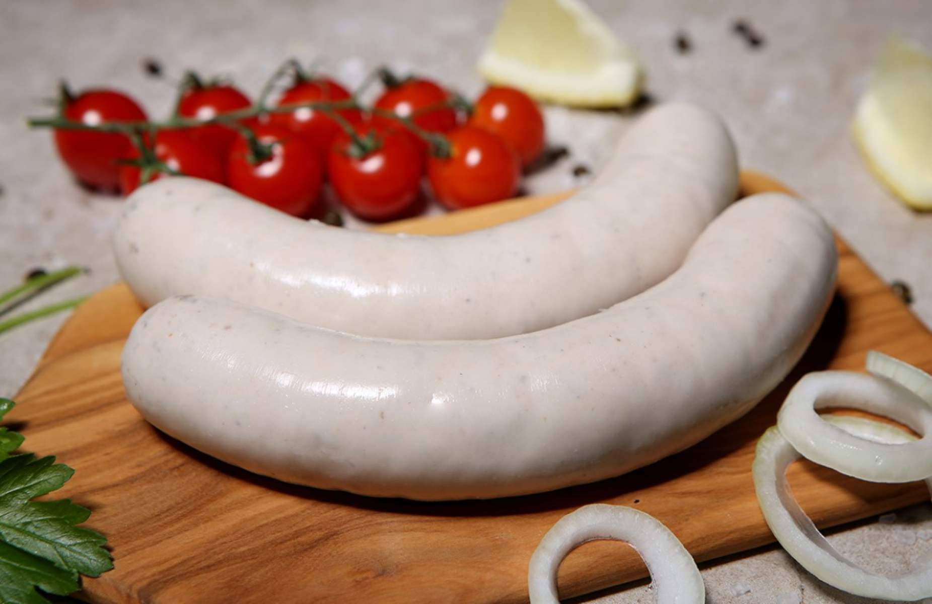 Grobe Bratwurst (2 Stück) ca. 200g