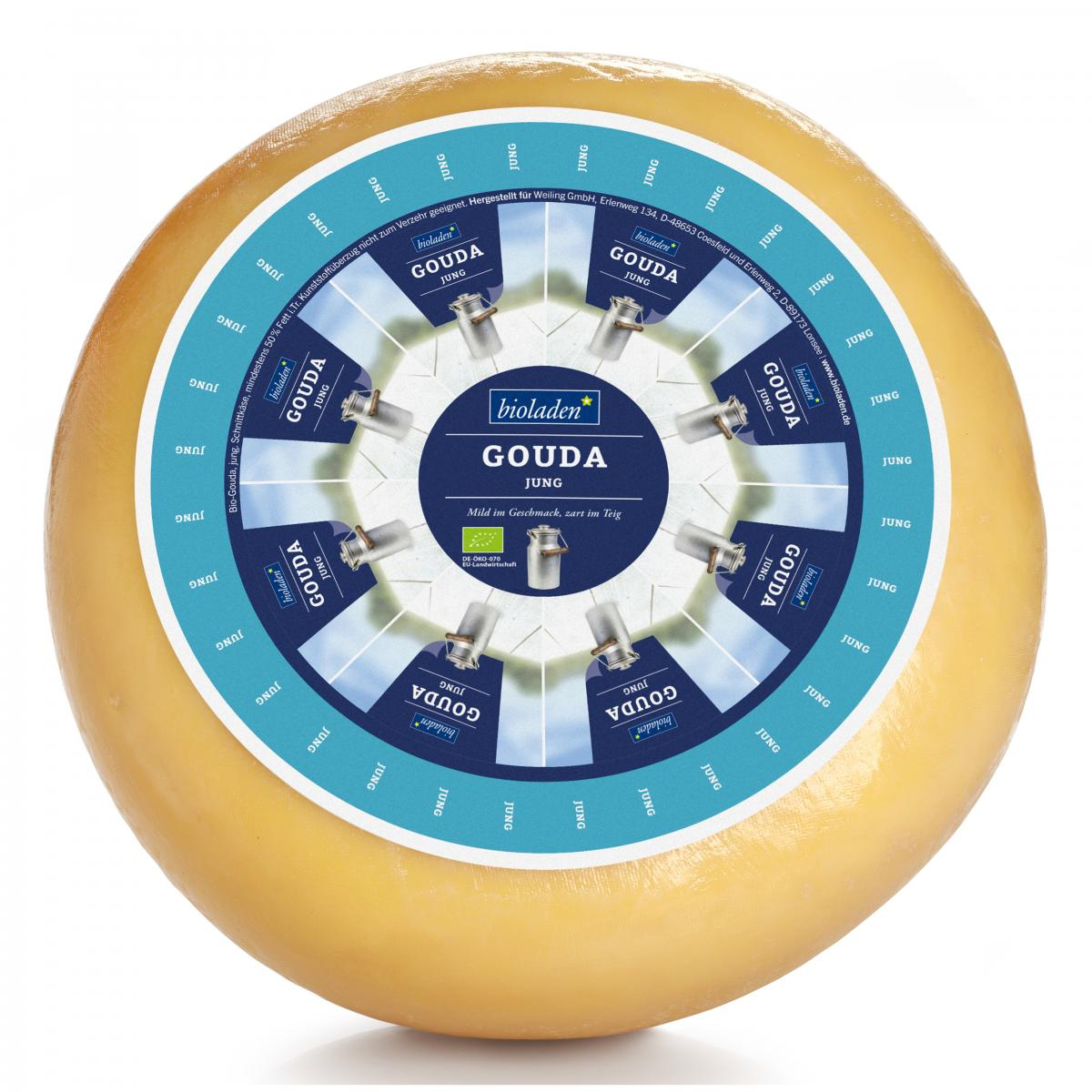 Gouda jung 50% Fett i. Tr.