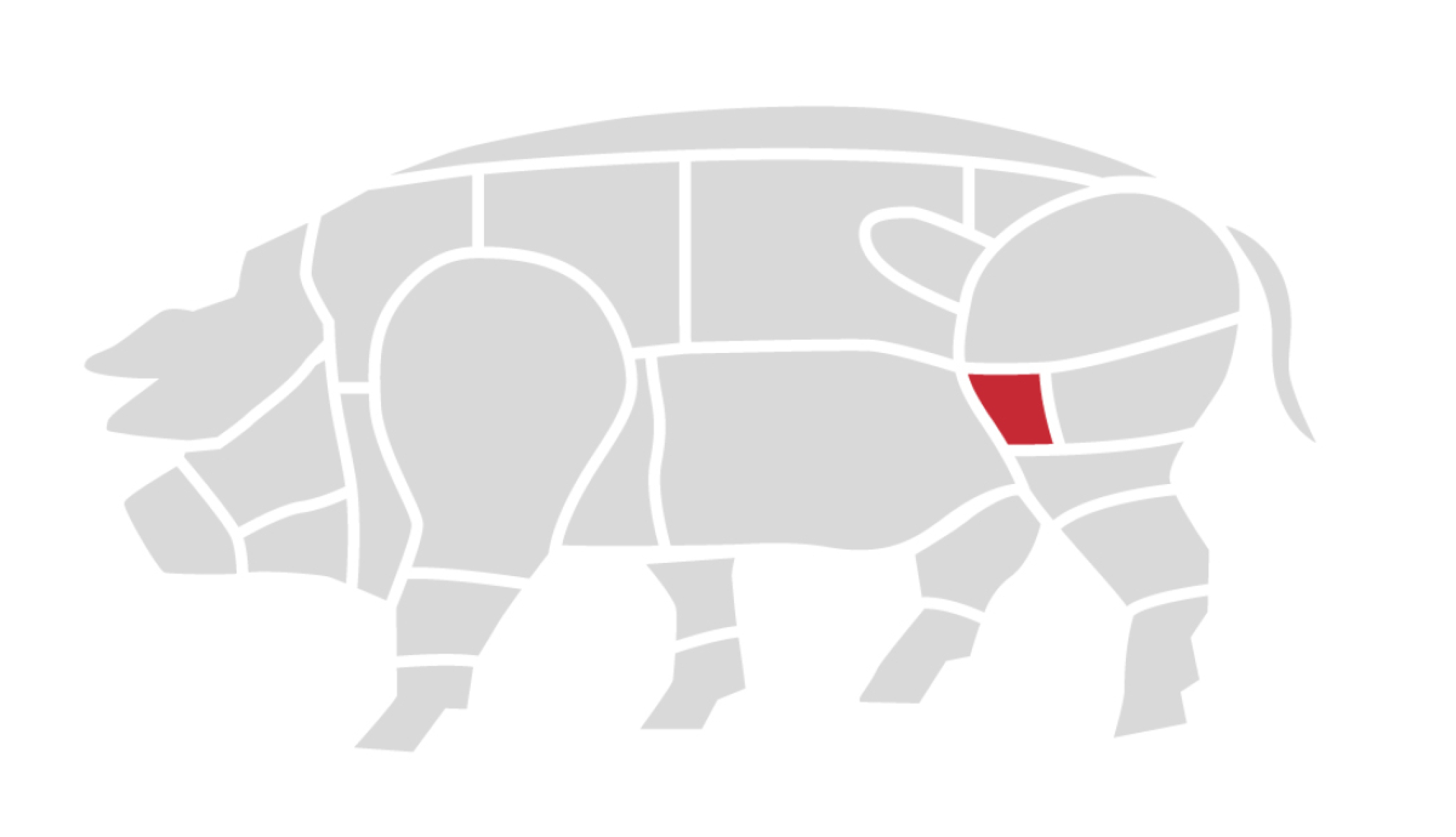 Schweinenuss / Hüfte ca.500g