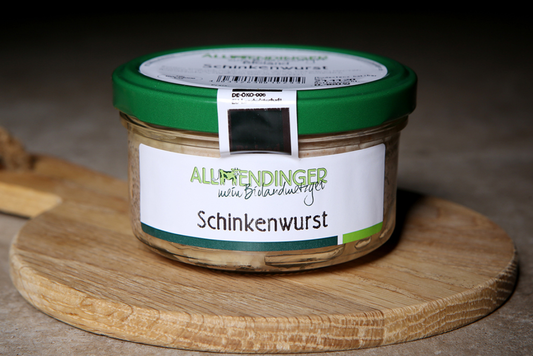 Schinkenwurst 160g Glas