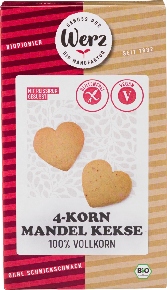 4-Korn-Mandel-Keks 150g WER