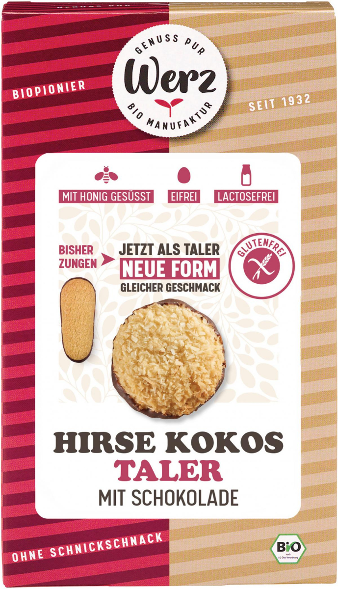 Hirse-Kokos-Taler 150g WER