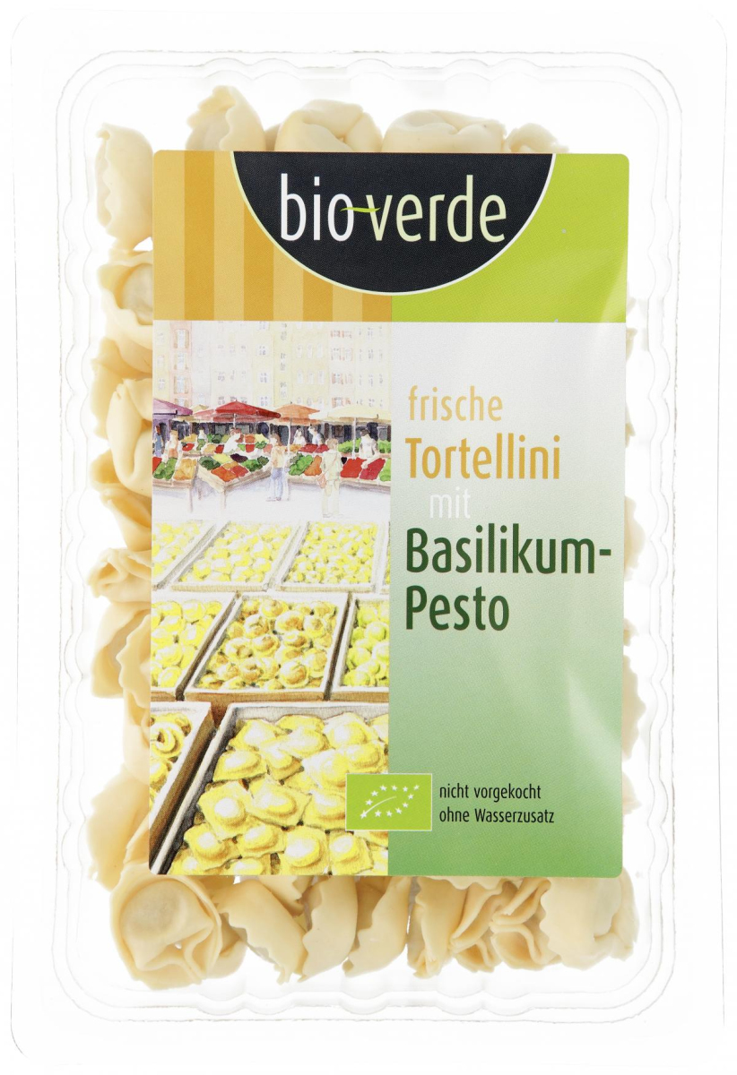 Tortellini mit Basilikum-Pesto 200g BV