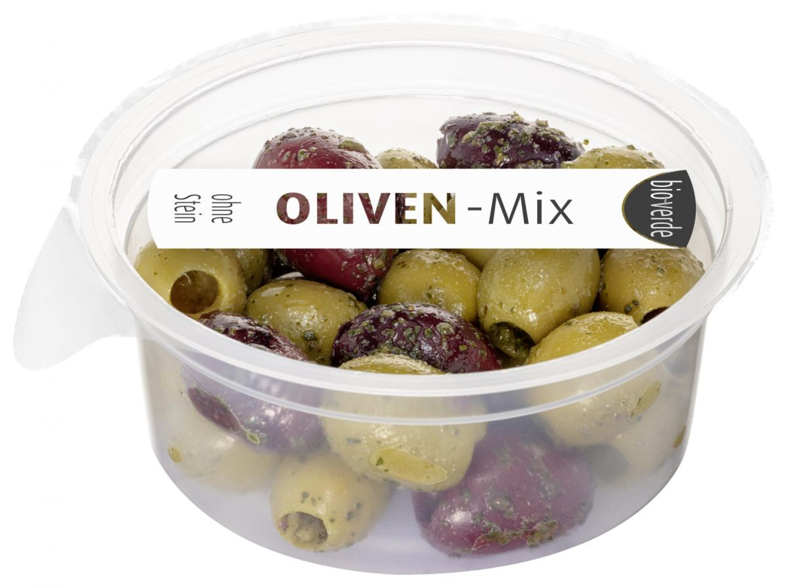 Oliven-Mix ohne Stein, mariniert 80g ISA