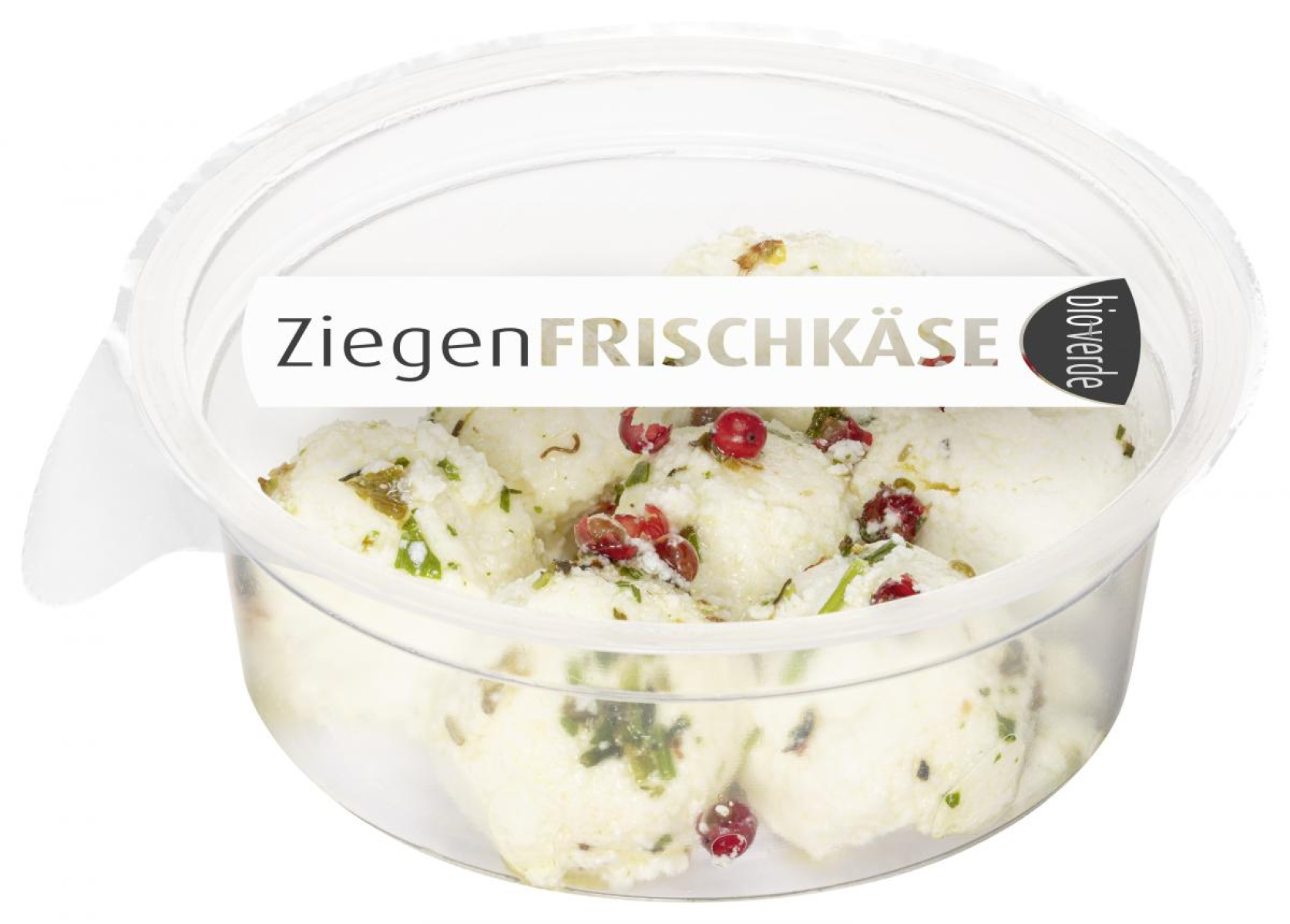 Ziegenfrischkäse Kugeln mit Kräuter