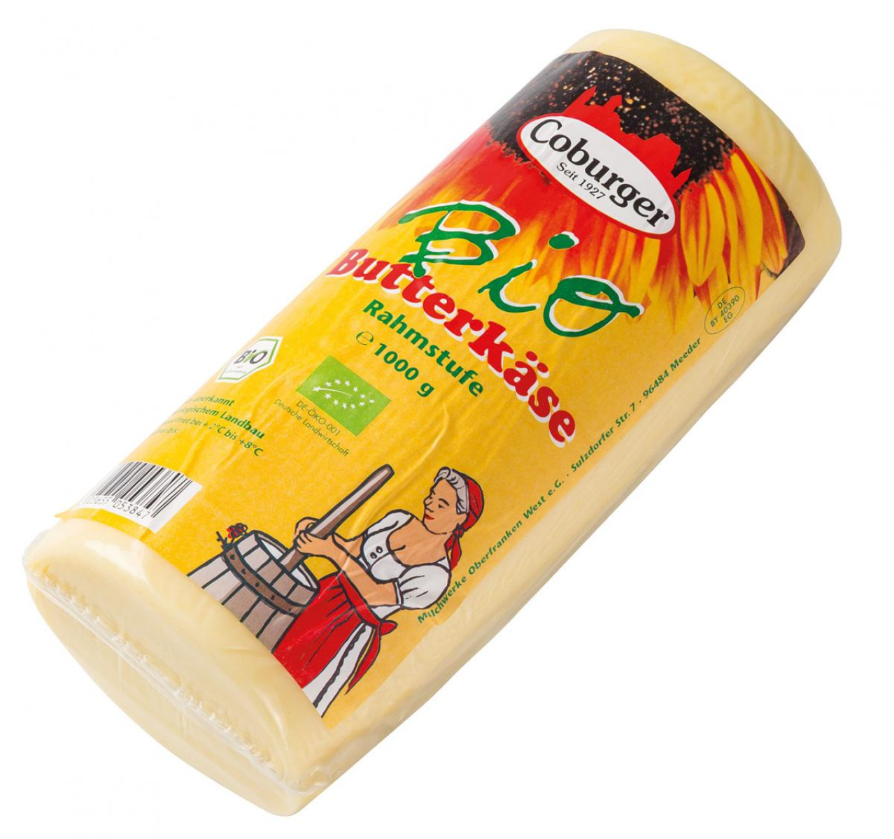 Butterkäse (50% Fett i. Tr.)