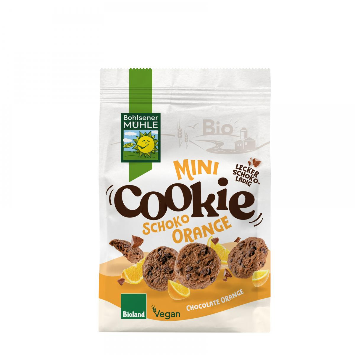 Mini Cookie Schoko Orange 125g BOL