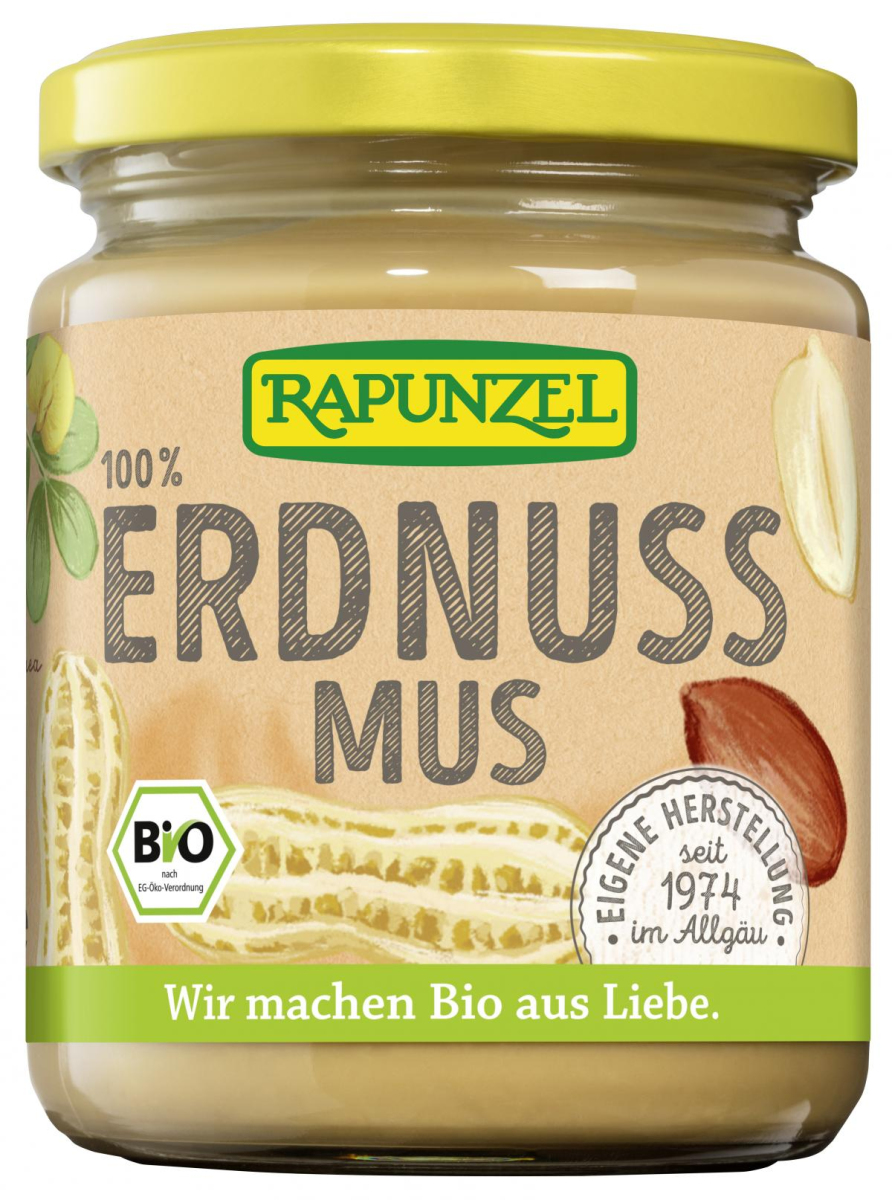 Erdnußmus fein ohne Salz 250g RAP