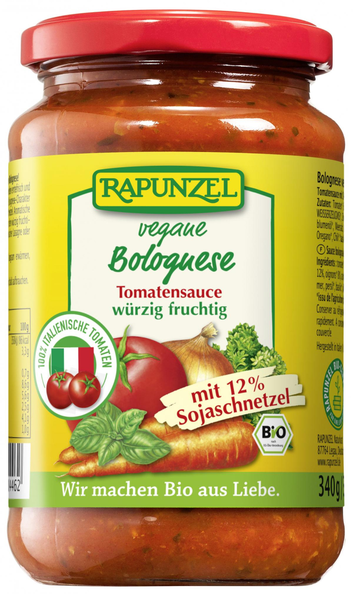 Tomatensauce vegane Bolognese 330ml RAP