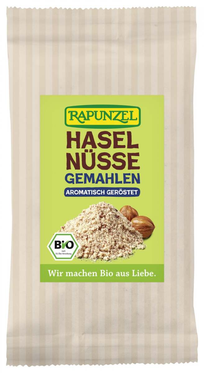 Haselnüsse geröstet, gemahlen 125g RAP
