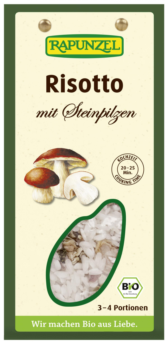 Risotto mit Steinpilzen 250g RAP