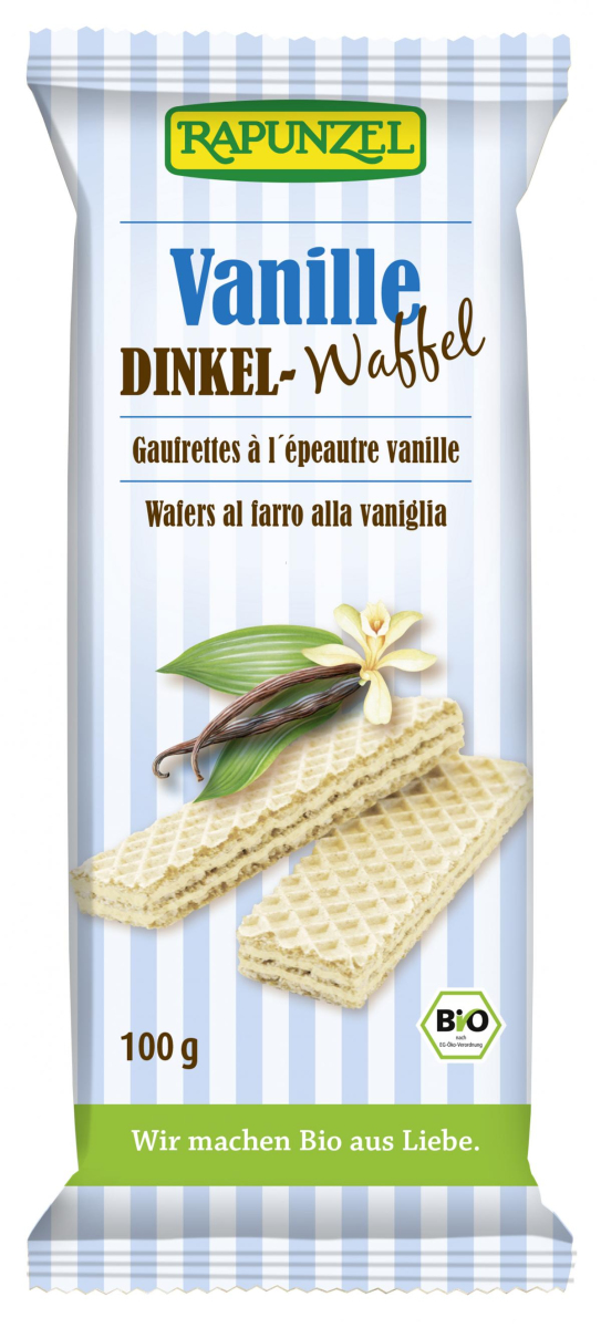 Dinkel-Waffeln Vanille 100g RAP
