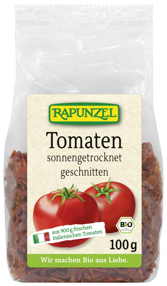 Tomaten getrocknet, geschnitten 100g RAP