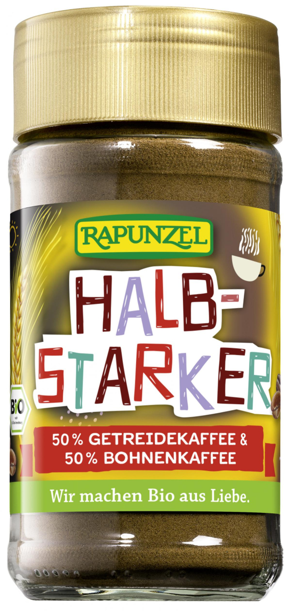 "Halbstarker" Instant 50% Getreidekaffee 100g RAP